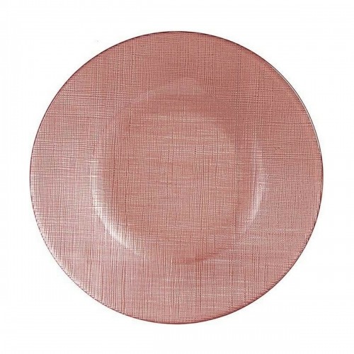 Vivalto Плоская тарелка Розовый Cтекло 6 штук (21 x 2 x 21 cm) image 2