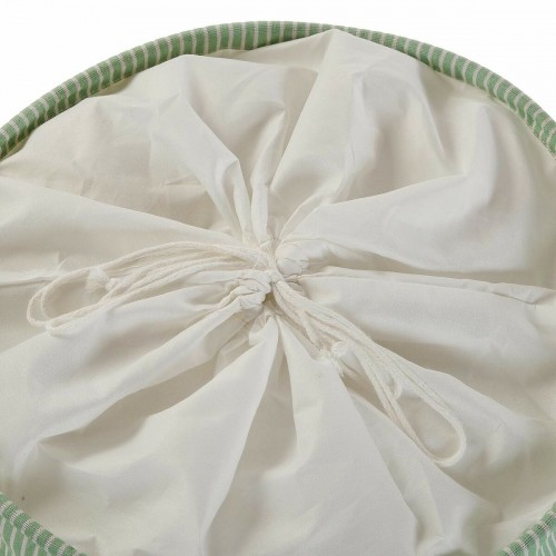 Laundry basket Versa Green Polyester Cotton Nylon (38 x 48 x 38 cm) image 2