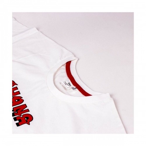 Women’s Short Sleeve T-Shirt Stitch White image 2