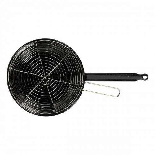 Frying pan with basket Vaello Black Enamelled Steel (Ø 28 cm) image 2