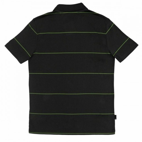 Men’s Short Sleeve Polo Shirt Puma Jacquard Black image 2