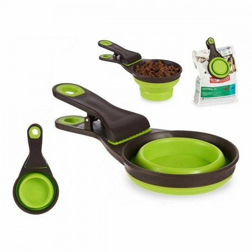 Measuring spoon 3-in-1 Grey Green (237 ml) (24 Units) image 2