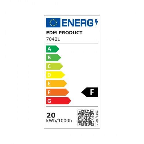 LED spotlight EDM Black Series 1520 Lm 20 W 6400K image 2