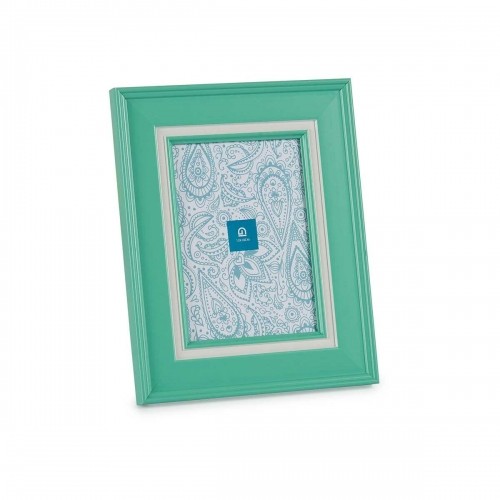 Gift Decor Фото рамка Стеклянный Зеленый Пластик (6 штук) (2 x 26 x 21 cm) image 2