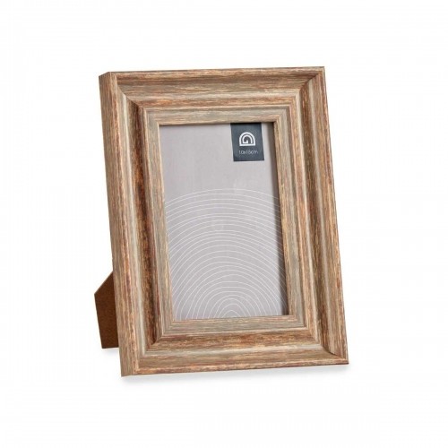 Gift Decor Фото рамка Стеклянный Деревянный Коричневый Бронзовый Пластик (16,5 x 2 x 21 cm) (6 штук) image 2