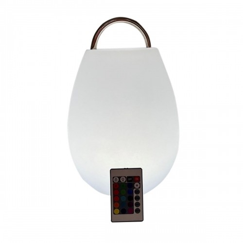 Solar lamp DKD Home Decor Black Polyethylene White (22 x 22 x 31,5 cm) image 2