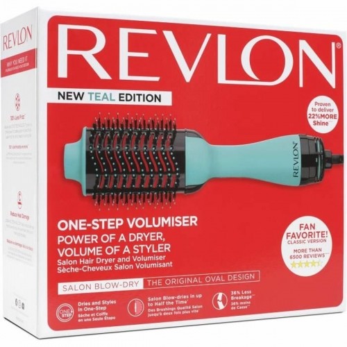 Моделирующая электрощетка для волос Revlon Teal Blue Синий image 2