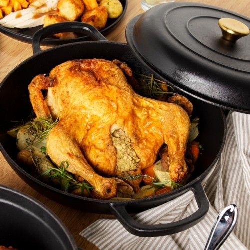 Russell Hobbs RH02525BEU7 Cast iron casserole 30cm black image 2