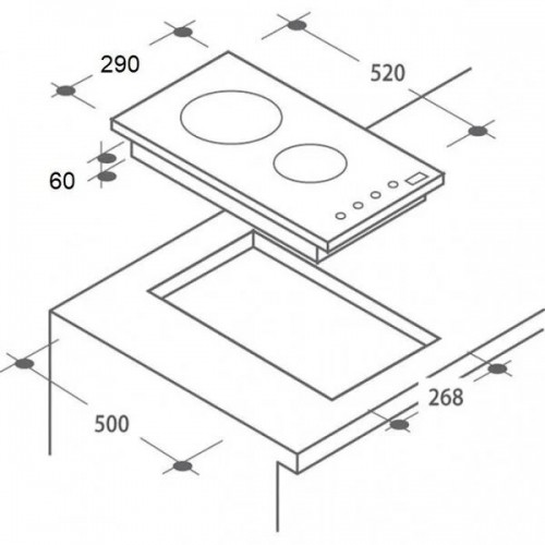 Induction hob Schlosser ID357S image 2