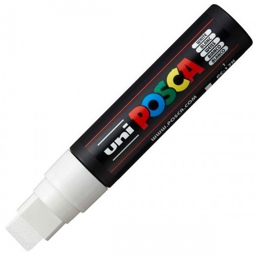 felt-tip pens POSCA PC-17K White 5 Units image 2