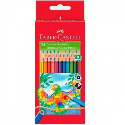 Colouring pencils Faber-Castell Multicolour 6 Pieces image 2