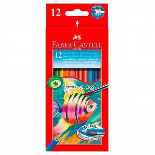 Акварельные цветные карандаши Faber-Castell Разноцветный (6 штук) image 2