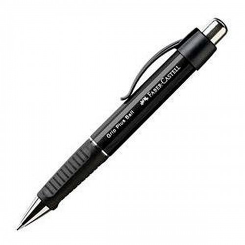 Ручка Faber-Castell Grip Plus Ball M Чёрный 5 штук image 2