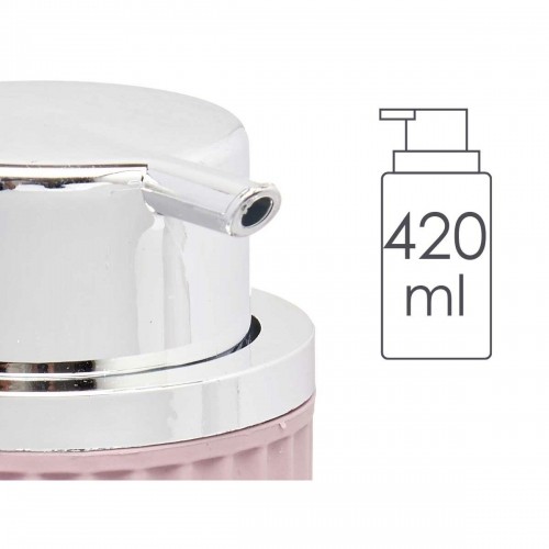 Berilo Дозатор мыла Розовый Пластик 32 штук (420 ml) image 2