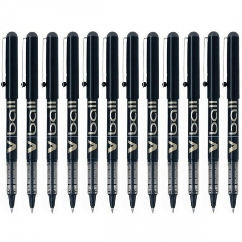 Pen Pilot BL-VB-5 Black 0,3 mm (12 Units) image 2