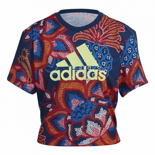 Women’s Short Sleeve T-Shirt Adidas  FARM Rio Graphic image 2
