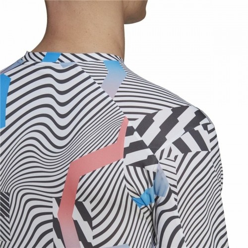 Men’s Long Sleeve T-Shirt Adidas Terrex Primeblue Trail White image 2