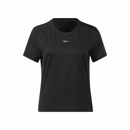 Women’s Short Sleeve T-Shirt Reebok Speedwick Black image 2