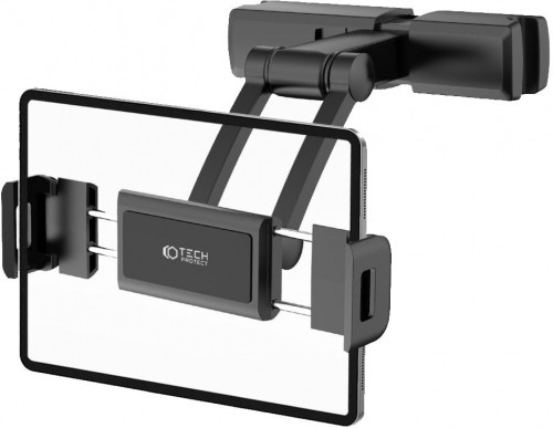Tech-Protect tablet/phone car holder V2 Headrest, black image 2