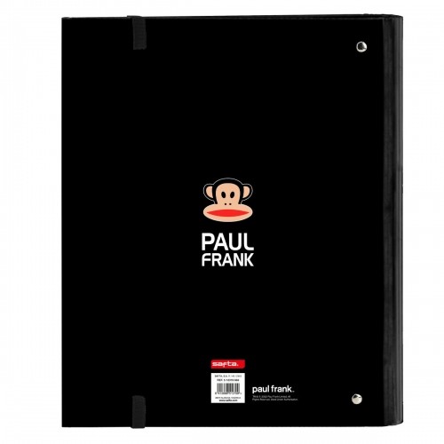 Ring binder Paul Frank Campers Black (27 x 32 x 3.5 cm) image 2