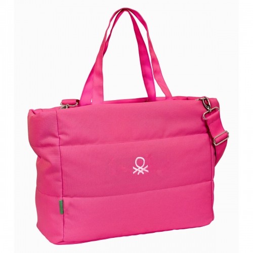 Laptop Case Benetton Raspberry Fuchsia (54 x 31 x 17 cm) image 2