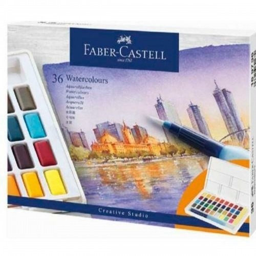 Набор акварельных красок Faber-Castell Creative Studio 8 штук image 2
