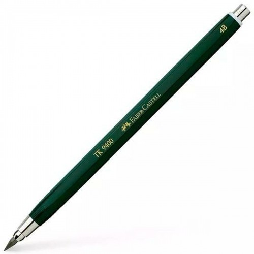Pencil Lead Holder Faber-Castell Tk 9400 3 Green (5 Units) image 2