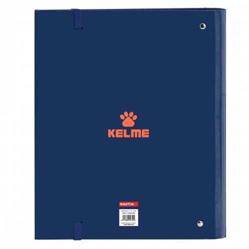 Ring binder Kelme Navy blue Orange Navy Blue (27 x 32 x 3.5 cm) image 2