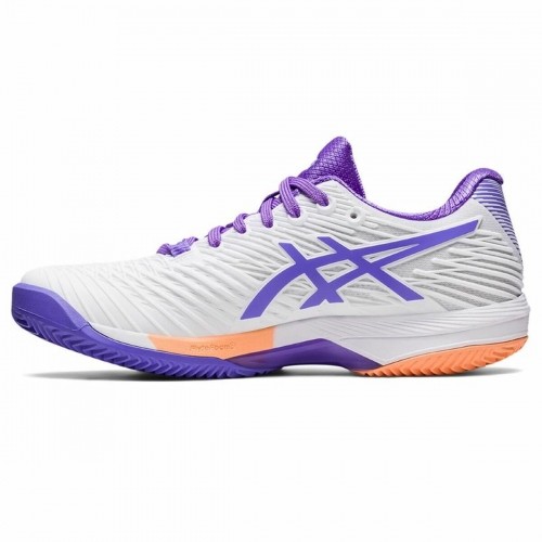 Women's Tennis Shoes Asics Solution Speed FF 2 Clay Lady White image 2