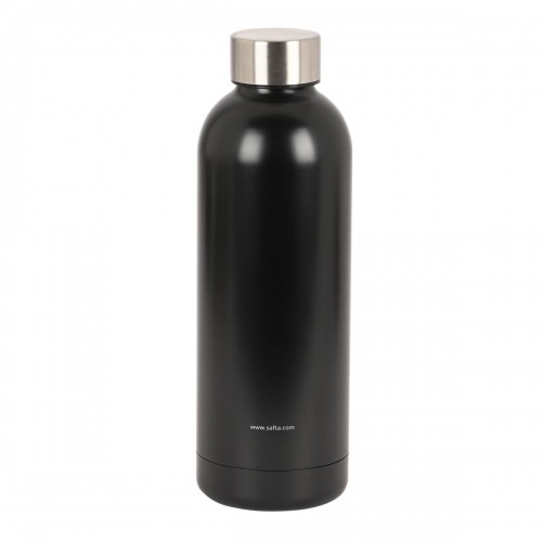 Stainless Steel Flask Safta Black 500 ml Black image 2