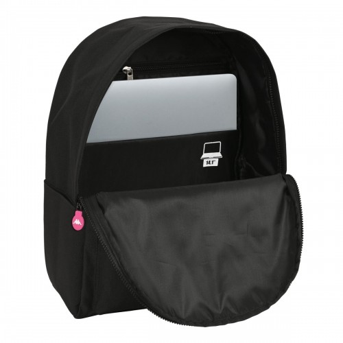 Laptop Backpack Kappa  kappa  Black (31 x 40 x 16 cm) image 2