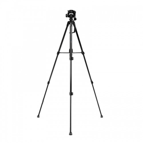 Puluz Tripod | Tripod with 3D 360° head + phone holder PU3096B image 2