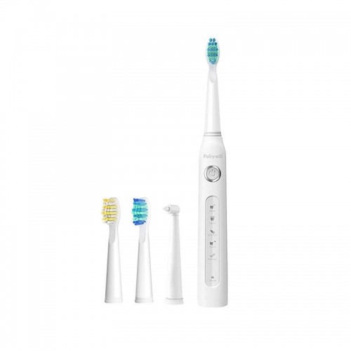 Sonic toothbrush with tip set and water fosser FairyWill FW-507+FW-5020E (white) image 2