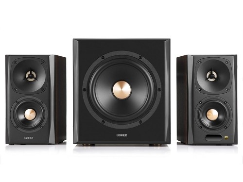 Edifier S360DB Speakers 2.1 (brown) image 2