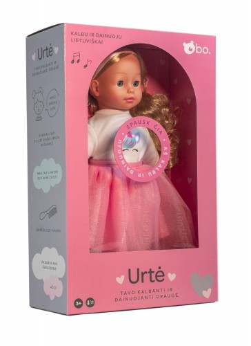 bo. Интерактивная кукла "Urte" (разговаривает на литовском языке), 40 см image 2