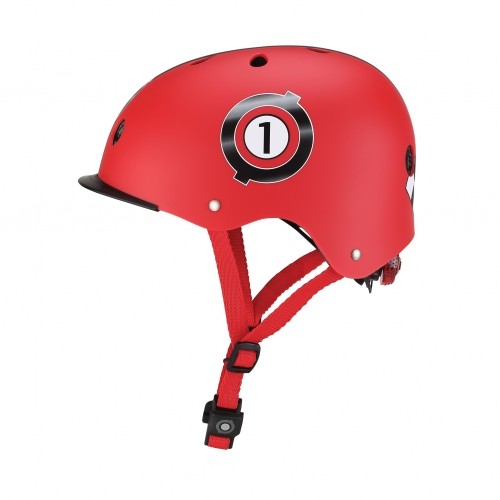 GLOBBER helmet Elite Lights,  XS/S (48-53cm), red, 507-102 image 2