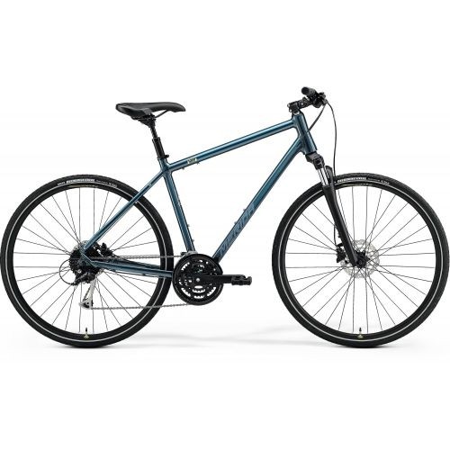 Merida Crossway 100 / Melna / Sudraba / 59 cm / XL image 2