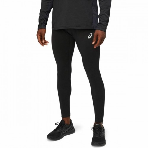 Long Sports Trousers Asics Core Winter Tight Black Men image 2