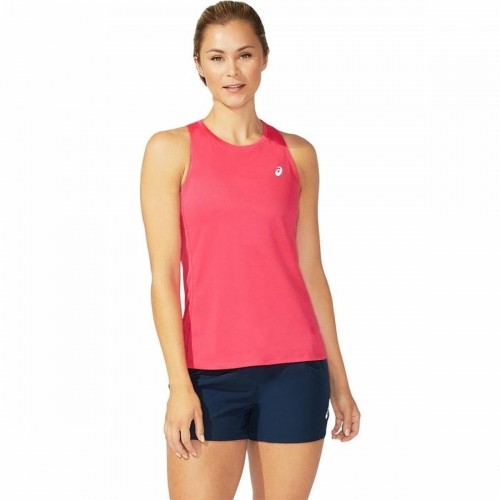 Women’s Short Sleeve T-Shirt Asics Core Tank Pink image 2