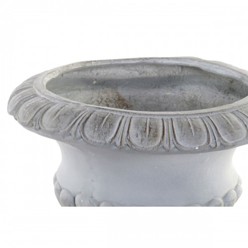 Planter DKD Home Decor Grey Fibreglass 49,5 x 49,5 x 39,5 cm image 2