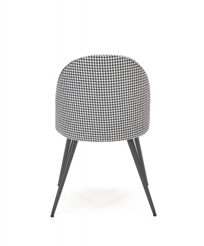 Halmar K478 chair, color: black - white image 2