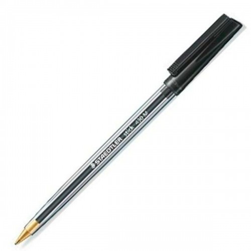 Pen Staedtler Stick 430 Black (50 Units) image 2