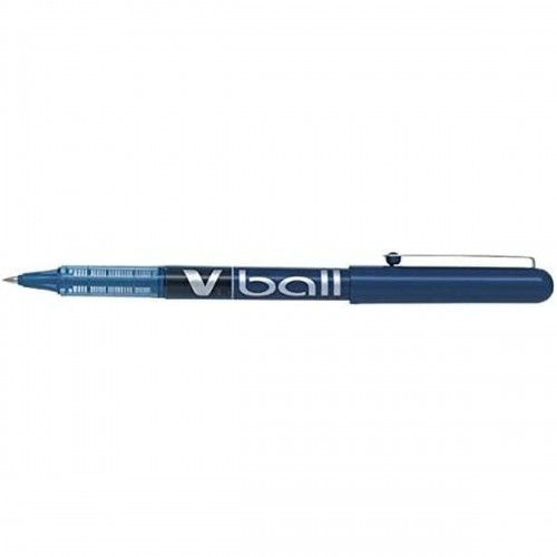 Šķidrās tintes pildspalva Pilot Roller V-Ball Zils 0,3 mm (12 gb.) image 2