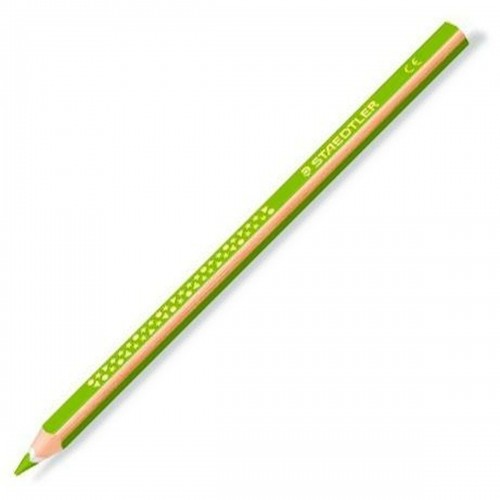 Colouring pencils Staedtler Jumbo Noris Light Green (12 Units) image 2