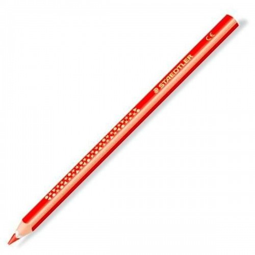 Colouring pencils Staedtler Jumbo Noris Red (12 Units) image 2