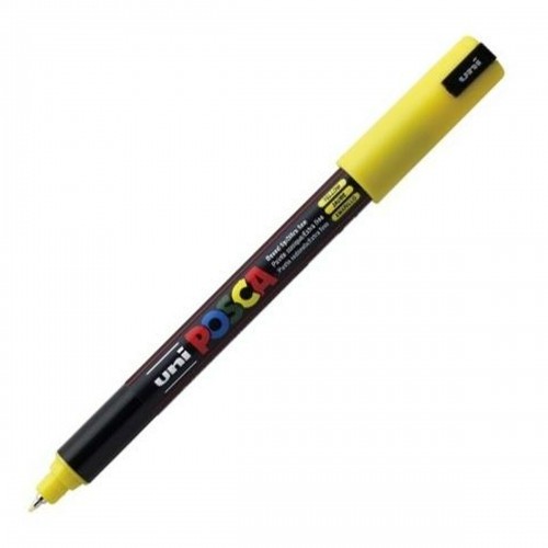 Felt-tip pens POSCA PC-1MR Yellow (6 Units) image 2