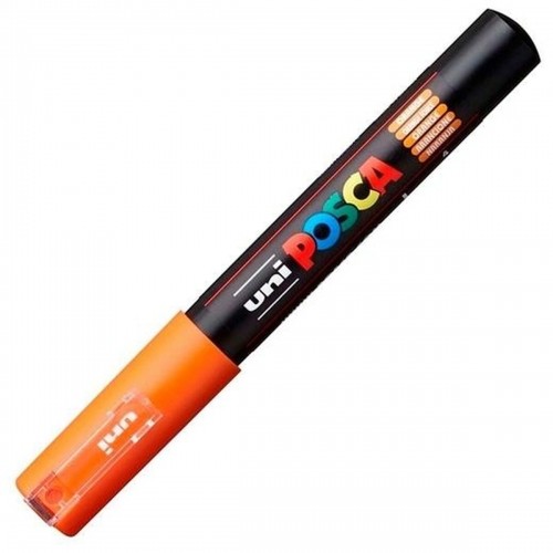 Marker pen/felt-tip pen POSCA PC-1M Orange (6 Units) image 2