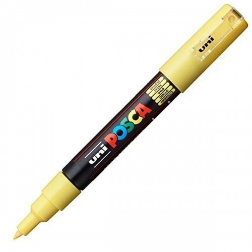 Marker pen/felt-tip pen POSCA PC-1M Yellow (6 Units) (12 Units) image 2