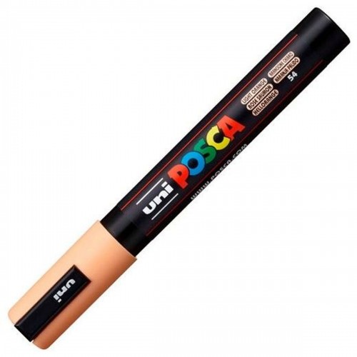 Felt-tip pens POSCA PC-5M Orange (6 Units) image 2