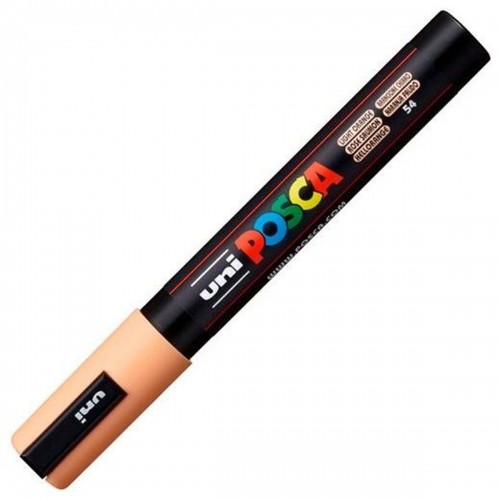 Marķieris POSCA PC-5M Oranžs 6 gb. image 2